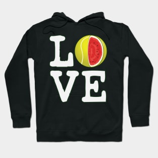 Love Tennis Watermelon Hoodie